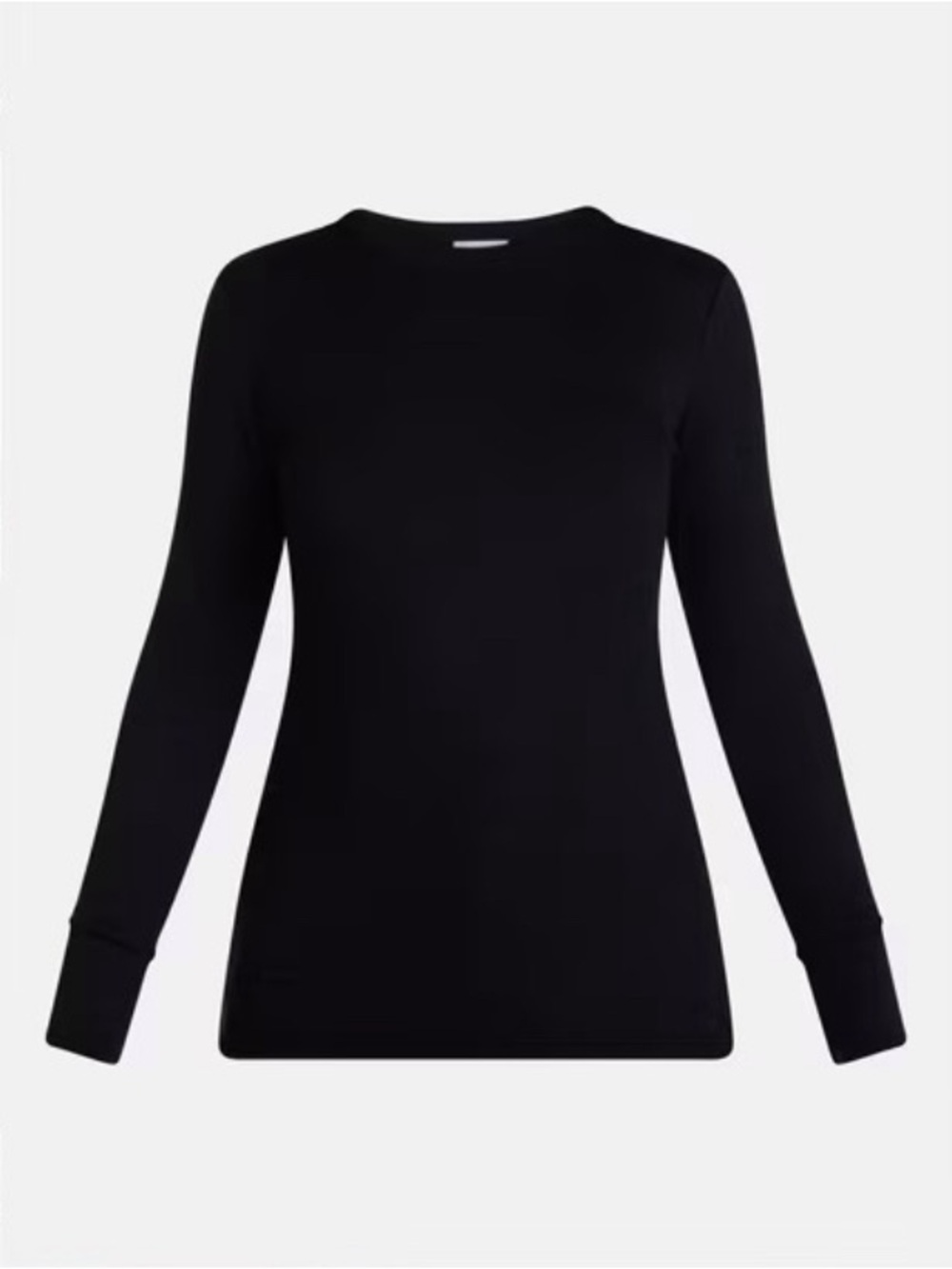 Scenario Women's and Women's Plus Rib Tee with Long Sleeves